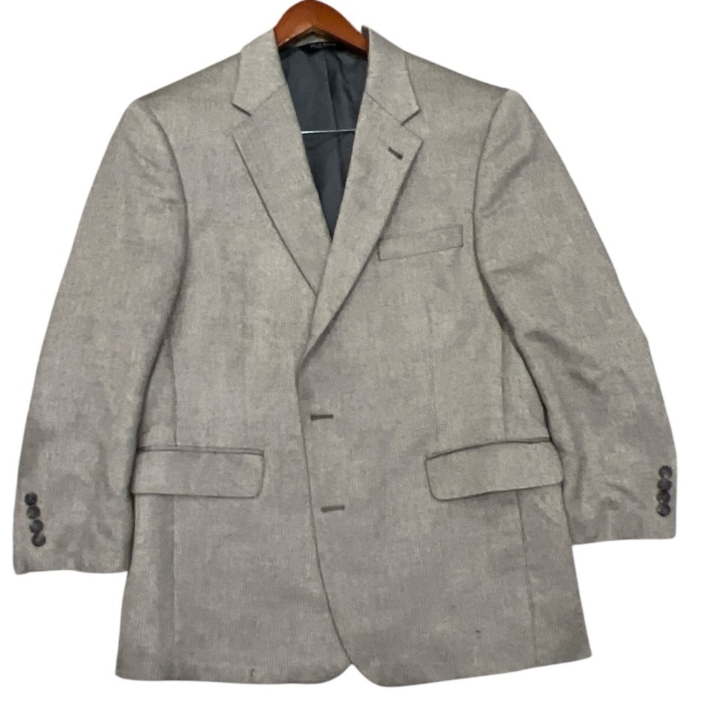 Jos. A. Bank Blazer Mens Grey Silk Camelhair Signature Collection Business
